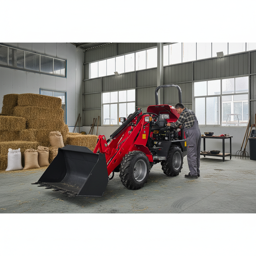 Farm Agriculture - 2Ton Telescopic Arm Loader with Diesel