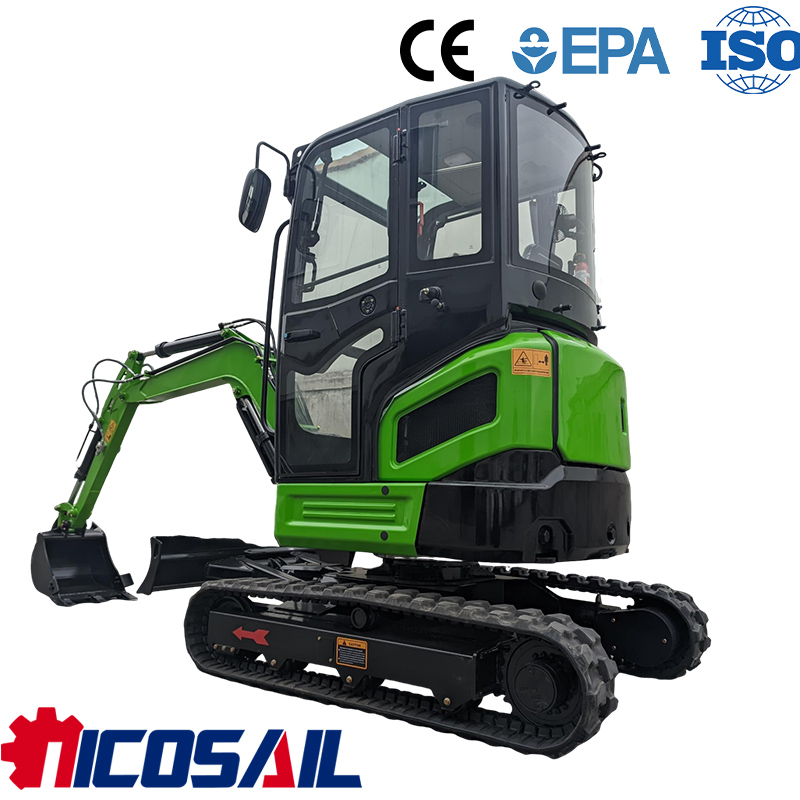 Nicosail 3 Ton Small Excavator - Agriculture Farming Work ulasan dan harga