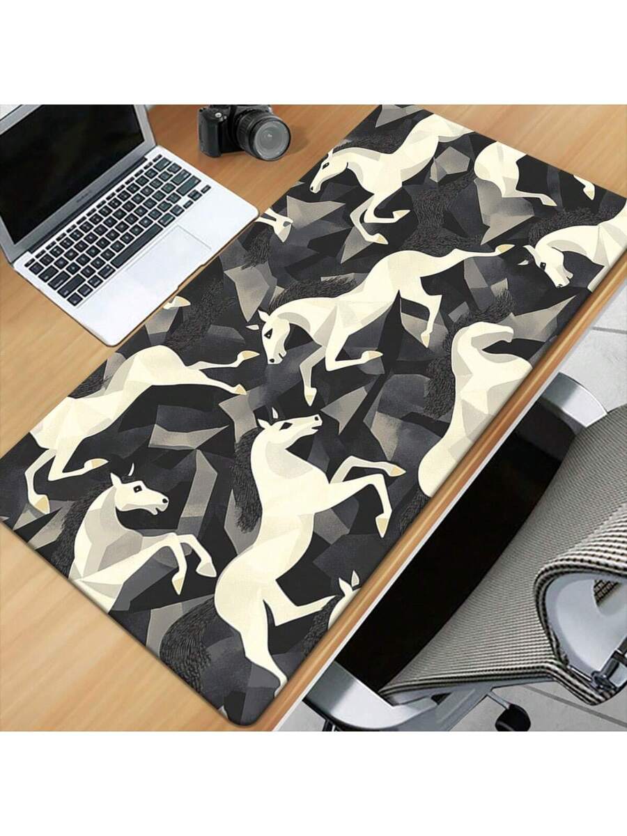 Stylish Black And White Cow Pa - Cow Mat Rubber ulasan dan harga