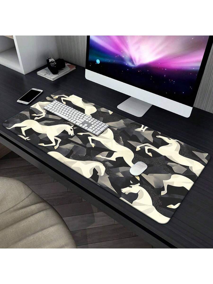 Stylish Black And White Cow Pa - Cow Mat Rubber ulasan dan harga