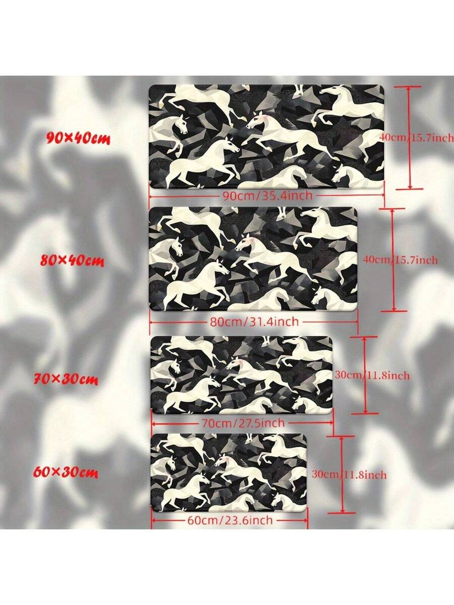 Stylish Black And White Cow Pa - Cow Mat Rubber ulasan dan harga