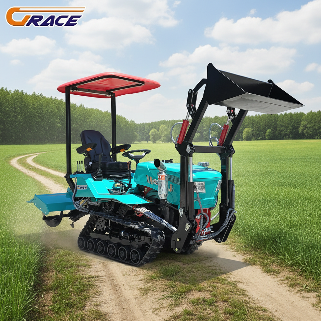 Customize Crawler Farm Tractor - Agriculture Farming Work ulasan dan harga
