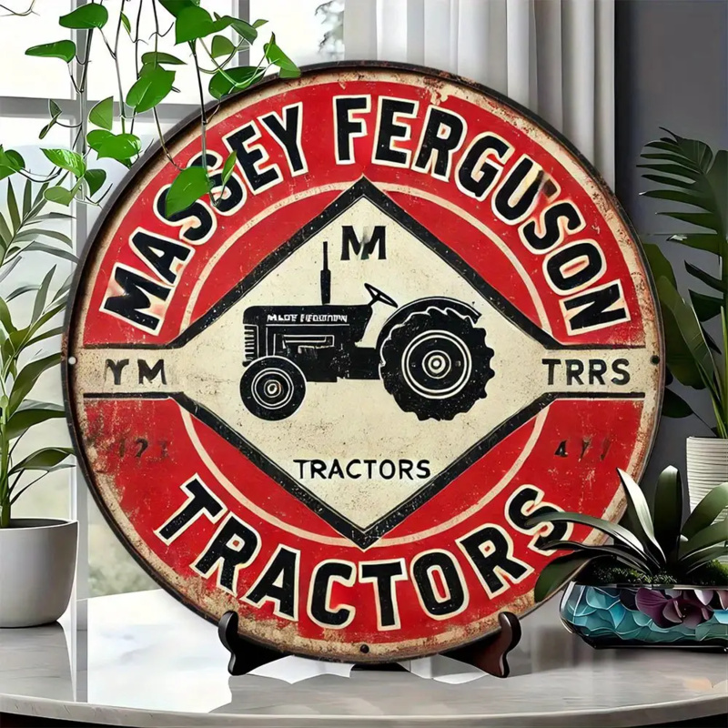 Vintage Massey Ferguson Tracto - Farming Agriculture Logo ulasan dan harga