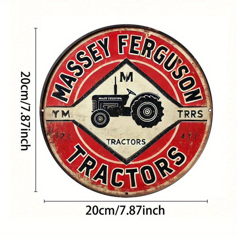Vintage Massey Ferguson Tracto - Farming Agriculture Logo ulasan dan harga