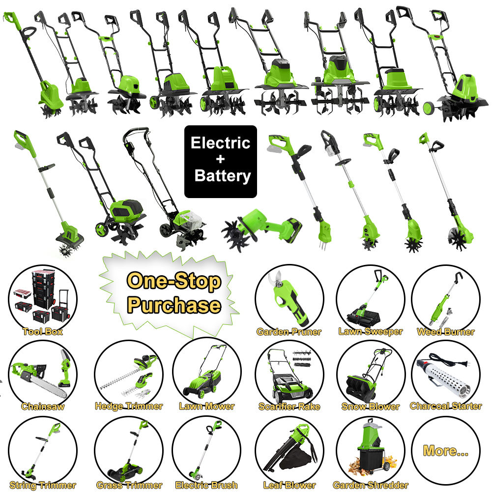 Vertak 1350W Electric Garden T - Soil Tilling Cultivator ulasan dan harga