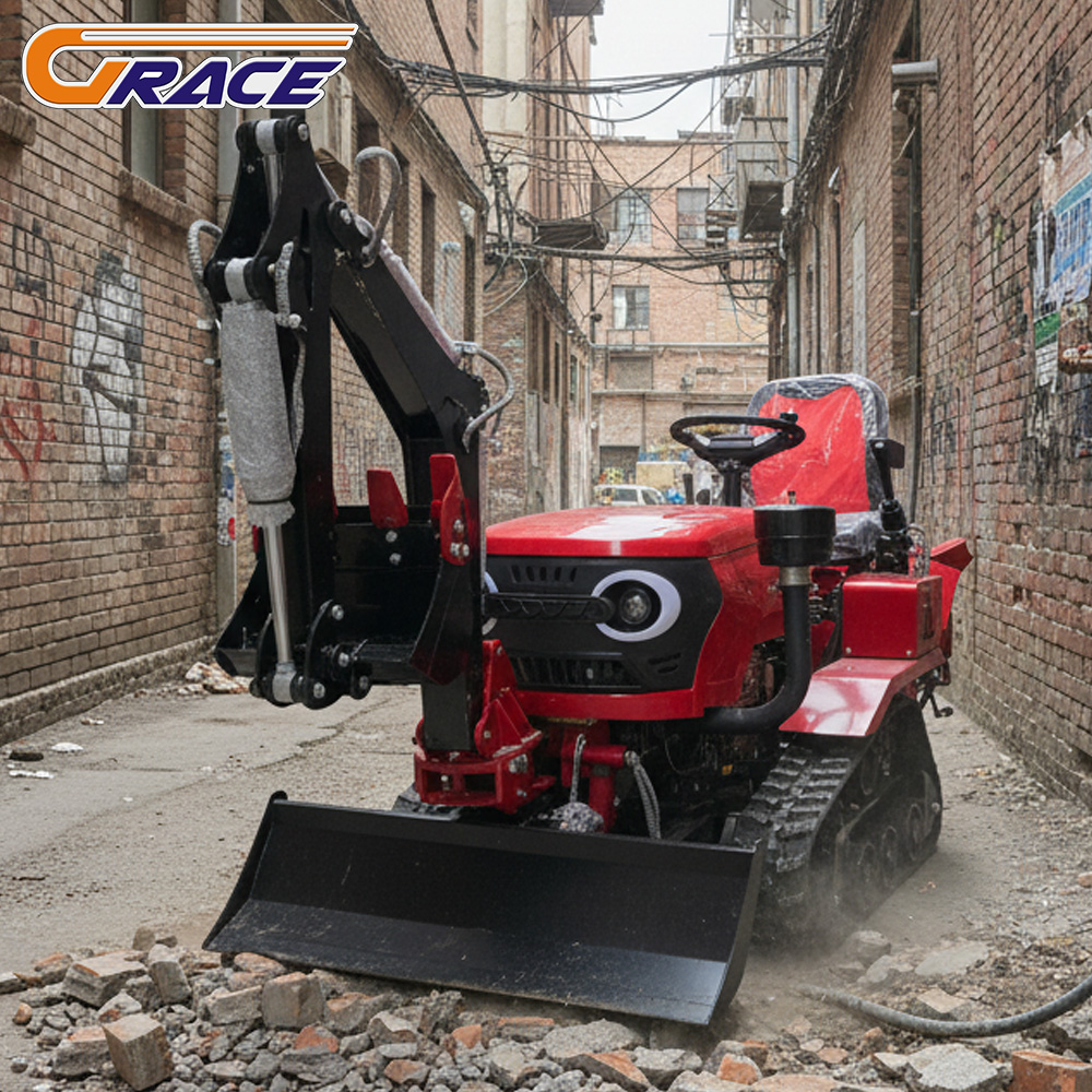 Customized 35HP 4WD Tractor Ku - Agriculture Farming Work ulasan dan harga