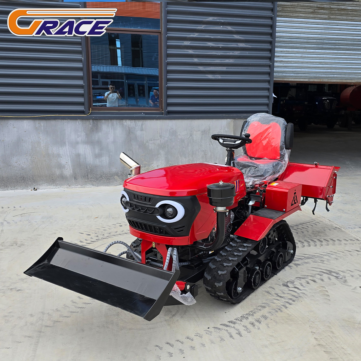 Customized 35HP 4WD Tractor Ku - Agriculture Farming Work ulasan dan harga