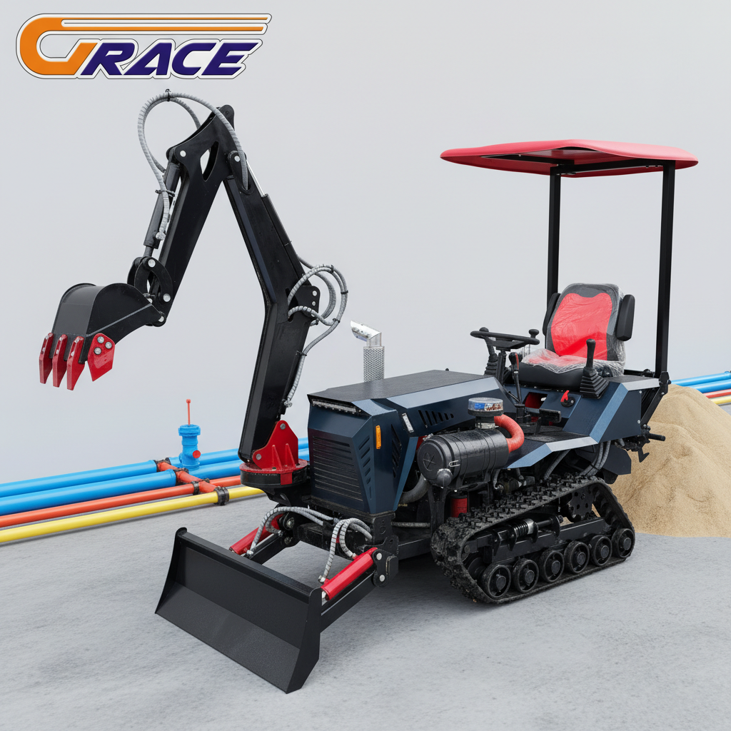 Small 35HP Crawler Tractor Agr - Agriculture Farming Work ulasan dan harga