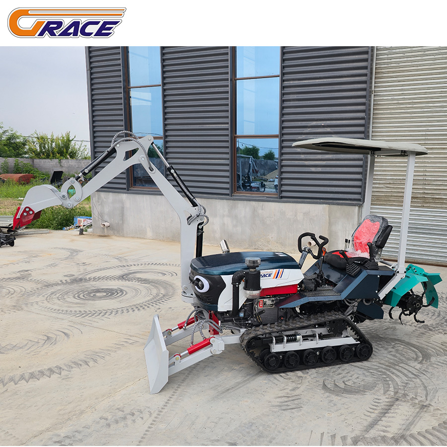 Small 35HP Crawler Tractor Agr - Agriculture Farming Work ulasan dan harga