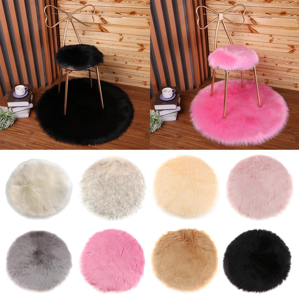 Faux Fur Sofa Seat Cushion Pad - Cow Mat Rubber ulasan dan harga