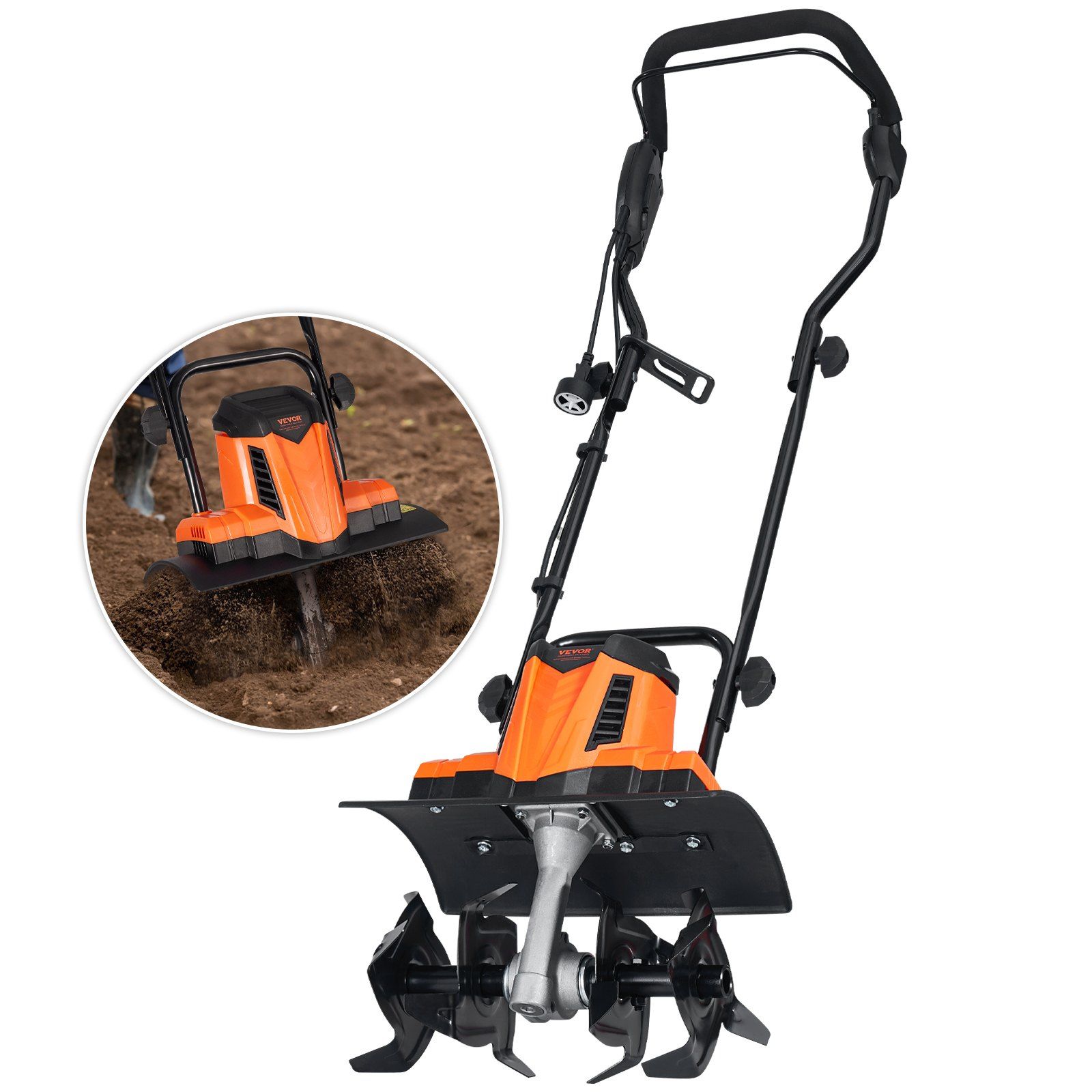 10 Amp Electric Tiller 14 Inch - Soil Tilling Cultivator ulasan dan harga