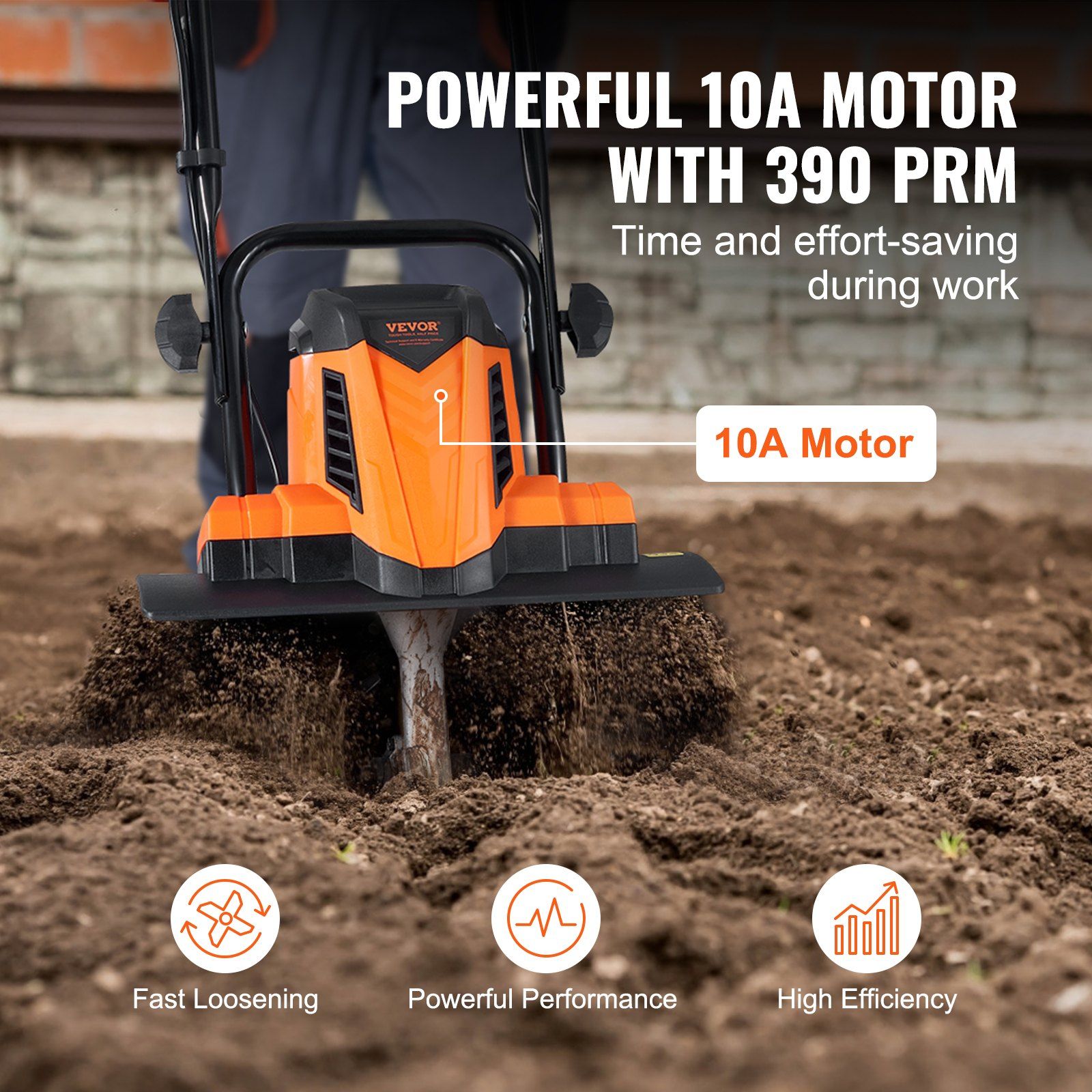 10 Amp Electric Tiller 14 Inch - Soil Tilling Cultivator ulasan dan harga
