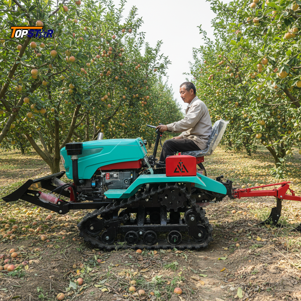 Agricultural Crawler Tractor 4 - Agriculture Farming Work ulasan dan harga