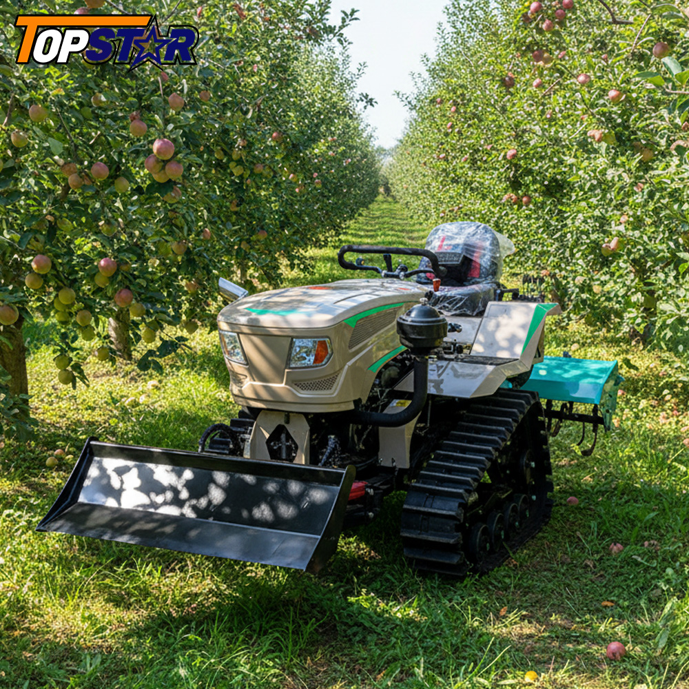 Agricultural Crawler Tractor 4 - Agriculture Farming Work ulasan dan harga